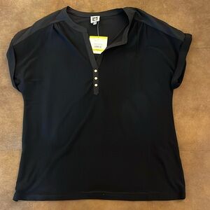Black Anne Klein Shirt